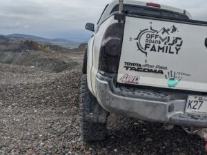 Sticker 15 X 15 - Offroad Mud Family -
