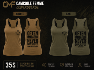 Camisole Femme - Controverse Series - Often Imitated Never Duplicated -
